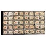 Series 1928D $2 U.S. Notes- Red Seal