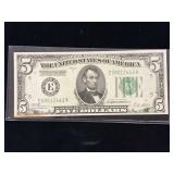 Series 1928B $5 Federal Reserve Note