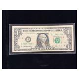 Series 1993 $1 Federal Reserve Note
