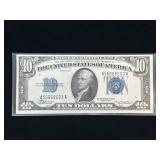 Series 1934 $10 Silver Certificate