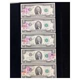 Series 1976 $2 Federal Reserve Notes