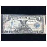 Series 1899 $1 Silver Certificate Black Eagle- Large Note