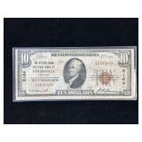 Series 1929 $10 National Currency The Citizens Union National Bank of Louisville, Kentucky