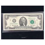 Series 1976 Star $2 Federal Reserve Note