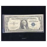 Series 1935E Star $1 Silver Certificate Blue Seal