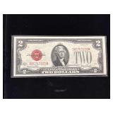 Series 1928G $2 U.S. Note- Red Seal