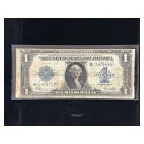 Series 1923 Star $1 Silver Certificate Blue Seal Large Note