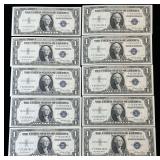 Series 1935E $1 Silver Certificates