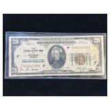 Series 1929 $20 National Currency The Federal Reserve Bank of Atlanta, Georgia