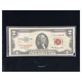 Series 1953 Star $2 U.S. Note- Red Seal