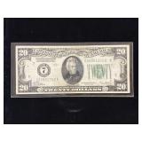 Series 1928 $20 Federal Reserve Note