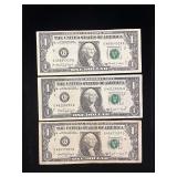 Series 1988A $1 Web Federal Reserve Notes