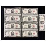 Series 1963A $2 U.S. Notes- Red Seal