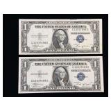 Series 1935B $1 Silver Certificates