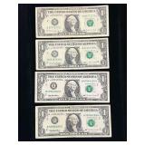 Series 1988A $1 Web Federal Reserve Notes