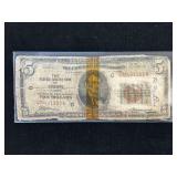 Series 1929 $5 National Currency The Federal Reserve Bank of Chicago, Illinois