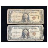 Series 1935A $1 Silver Certificate Hawaii Overprint