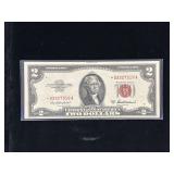 Series 1953A Star $2 U.S. Note- Red Seal
