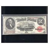 Series 1917 $2 U.S. Note-Red Seal-Large Note