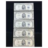 Series 1953A $5 Silver Certificate