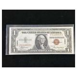 Series 1935A $1 Silver Certificate Hawaii Overprint