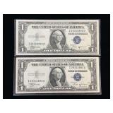 Series 1935B $1 Silver Certificates