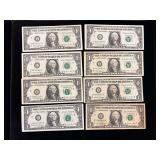 Series 1988A $1 Web Federal Reserve Notes