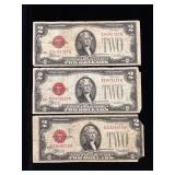 Series 1928E $2 U.S. Notes- Red Seal
