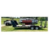 2014 Lawrimore 83X20E4GN Gooseneck Trailer