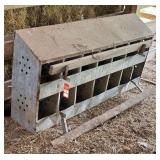 Galvanized Chicken Laying Box