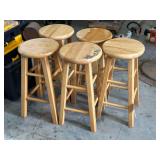 Wooden Bar Stools