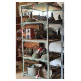 Metal Shelving Unit