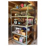 Metal Shelving Unit
