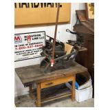 Vintage Printing Press & Table