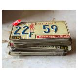 Vintage License Plates