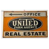 United Farm Agency Real Estate Single Sided Sign