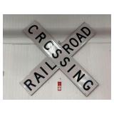 Modern Rail Road Aluinum Sign