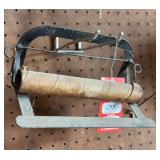 Vintage E.O. Bulman Mfg. Paper Roller