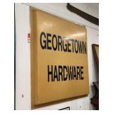 Georgetown Hardware Bubble Front Sign