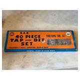 SAE 40pc Tap & Die Set