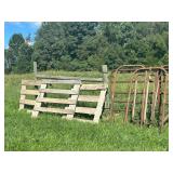 Wooden Gates & Milking Station