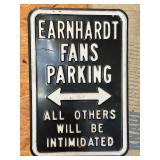 Modern Dale Earnhardt Metal Sign