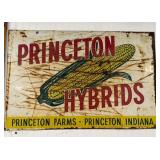 Vintage Princeton Hybrids Double Sided Sign