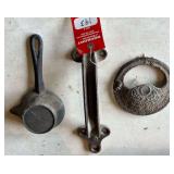 Vintage Cast Iron Items