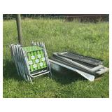 Lawn Chairs, Sink, & Shutters