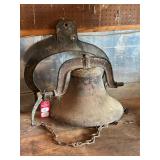 Crystal Metal No. 2 Upright Bell with Frame
