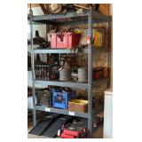 Metal Shelving Unit