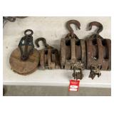 Wooden Pulleys