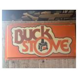 Buck Stove Plastic Sign Insert