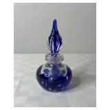 Zimmerman Art Glass Perfume Bottle